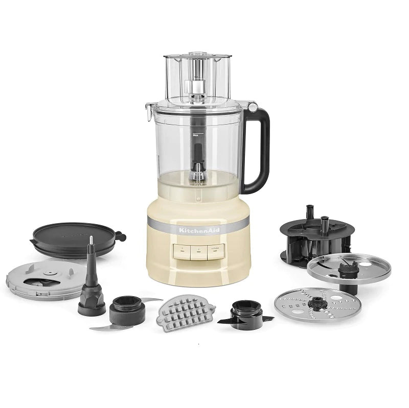 KitchenAid KFP1319 13-Cup Food Processor - Powerful & Durable for Chopping, Slicing, Shredding - Perfect for Meal Prep, Baking & Large Family Cooking