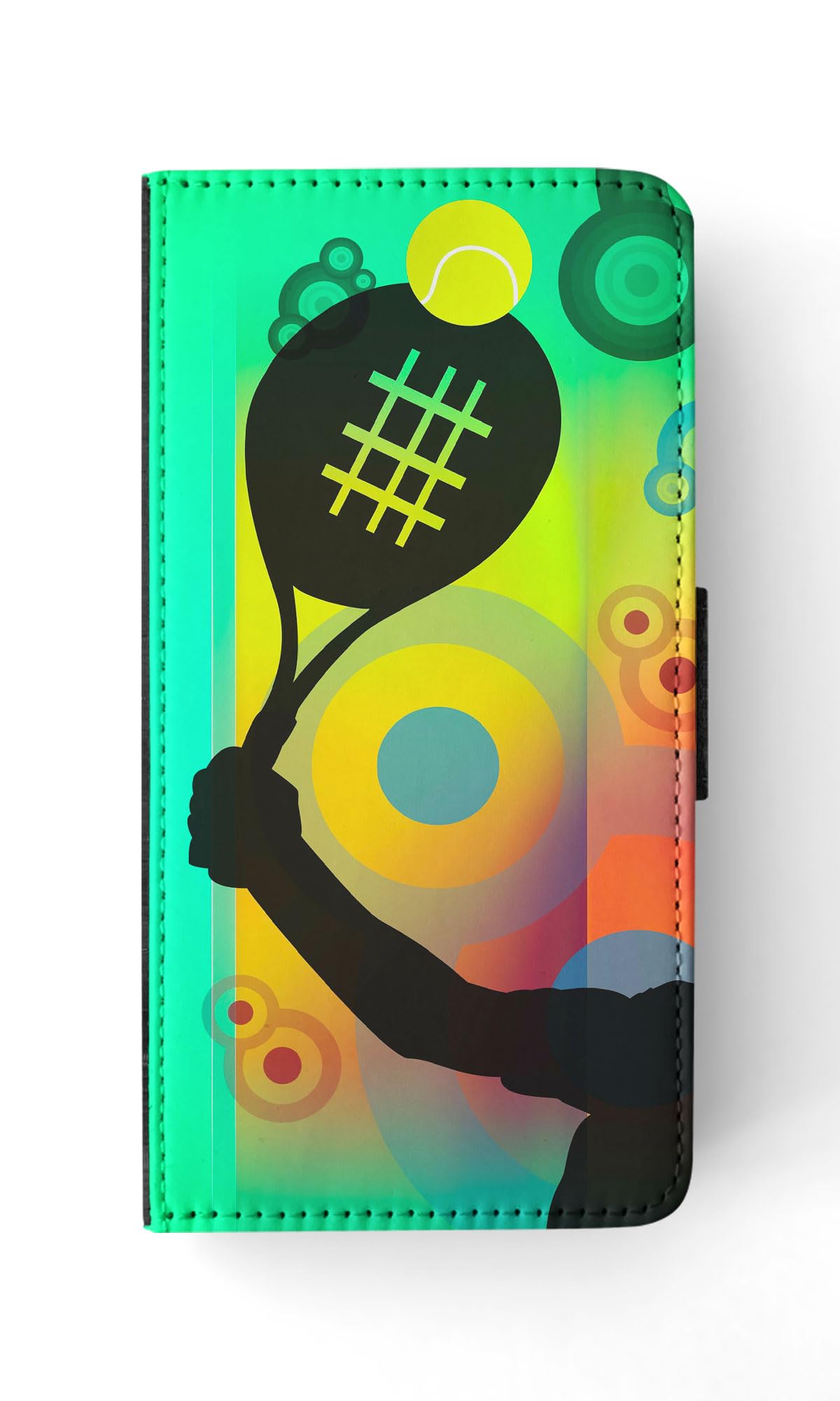 Foxercases Tennis Flip Wallet Case for Samsung Galaxy S23 - Stylish & Protective