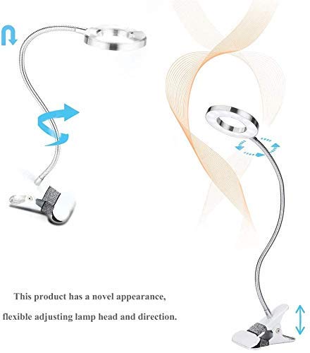ZJchao USB Beauty Lamp - Portable LED Eyebrow & Eyelash Light for Eyebrow Shaping, Eyelash Extensions - Perfect for Home Salon, SPA, and Professional Aesthetic Treatments (USB Powered)