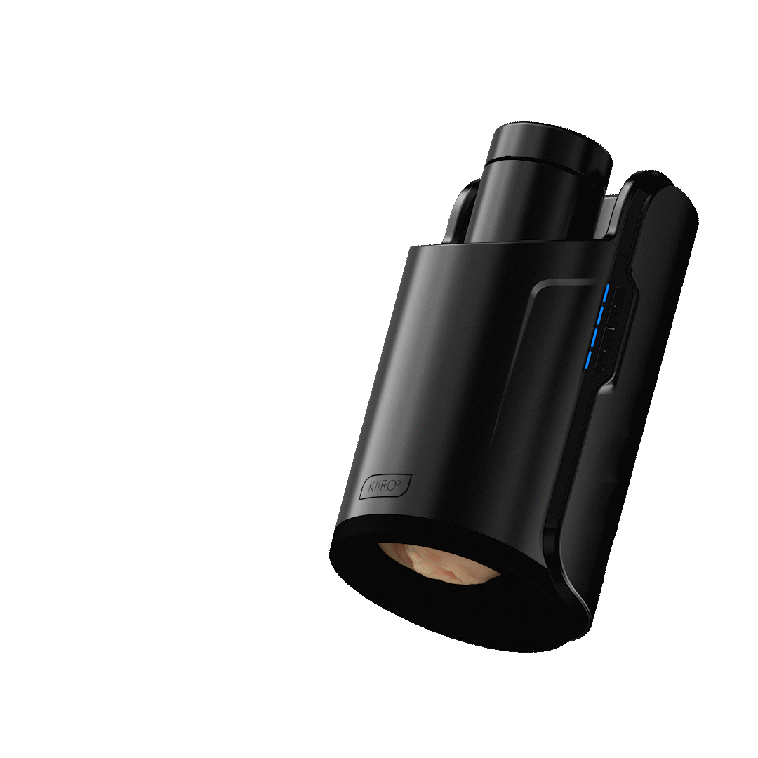 Kiiroo KEON Interactive VR Sex Machine for Men - Realistic Automatic Stroker with Virtual Reality Compatibility - Perfect for Solo Play & Long-Distance Couples