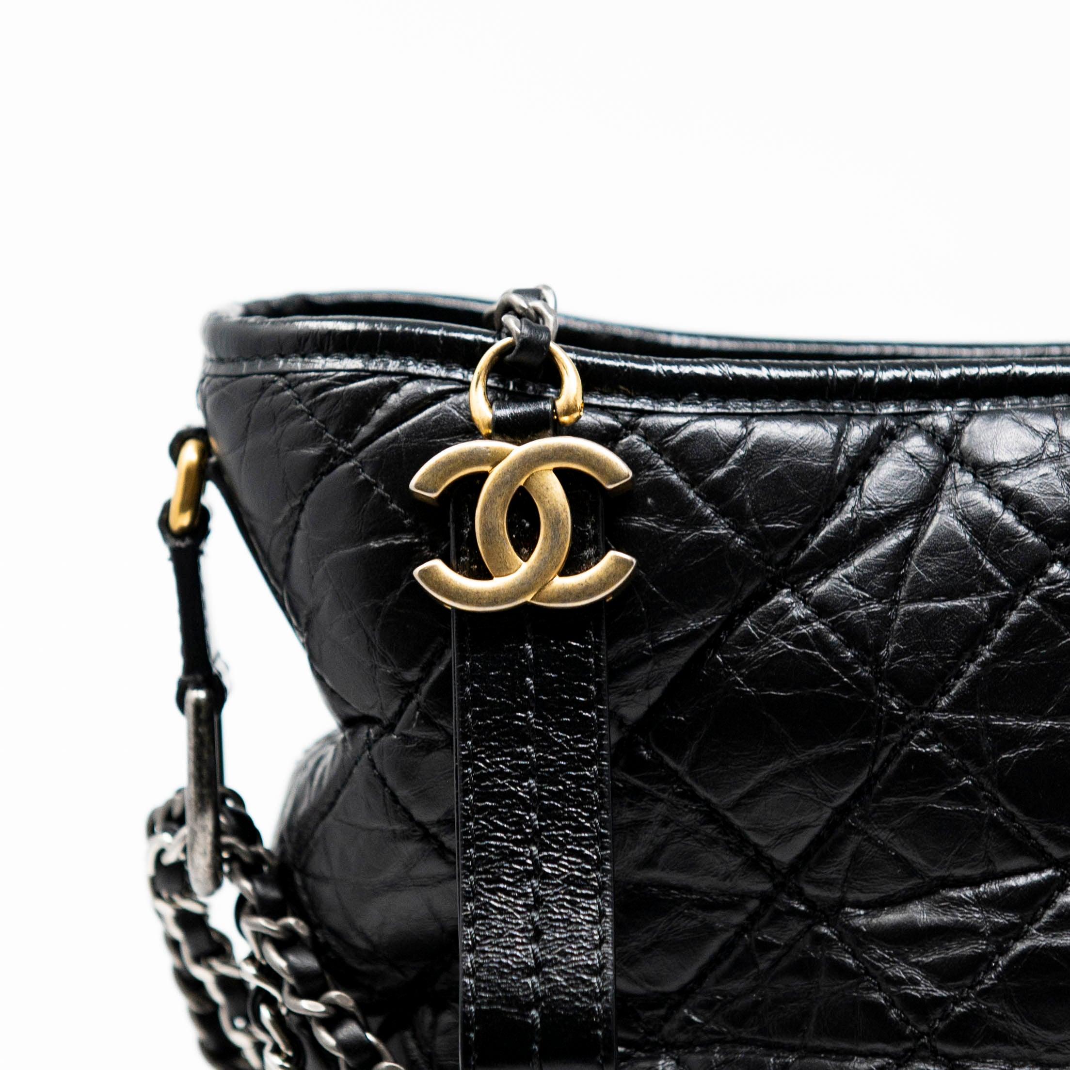 Chanel Black Large Gabrielle Hobo Bag - Luxury Designer Handbag for Women | Perfect for Everyday Use, Work & Special Occasions
