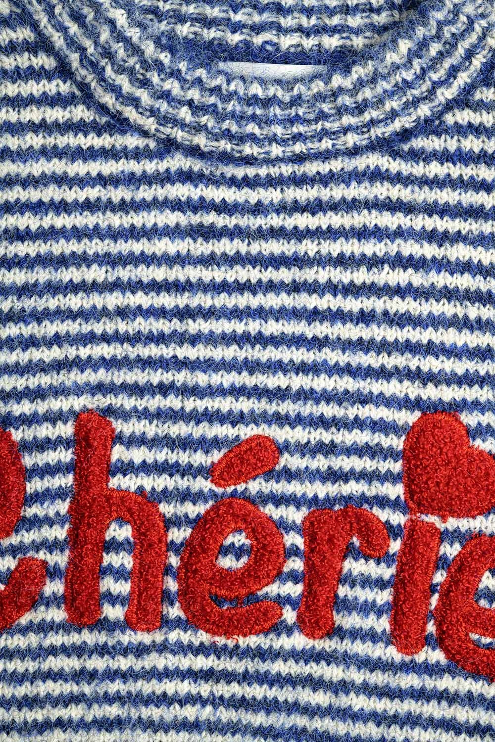 Men's Casual Striped Pullover Sweater - Thick Blue and White Knitwear for Winter & Fall Fashion | Perfect for Outdoors, Travel, and Cozy Home Wear