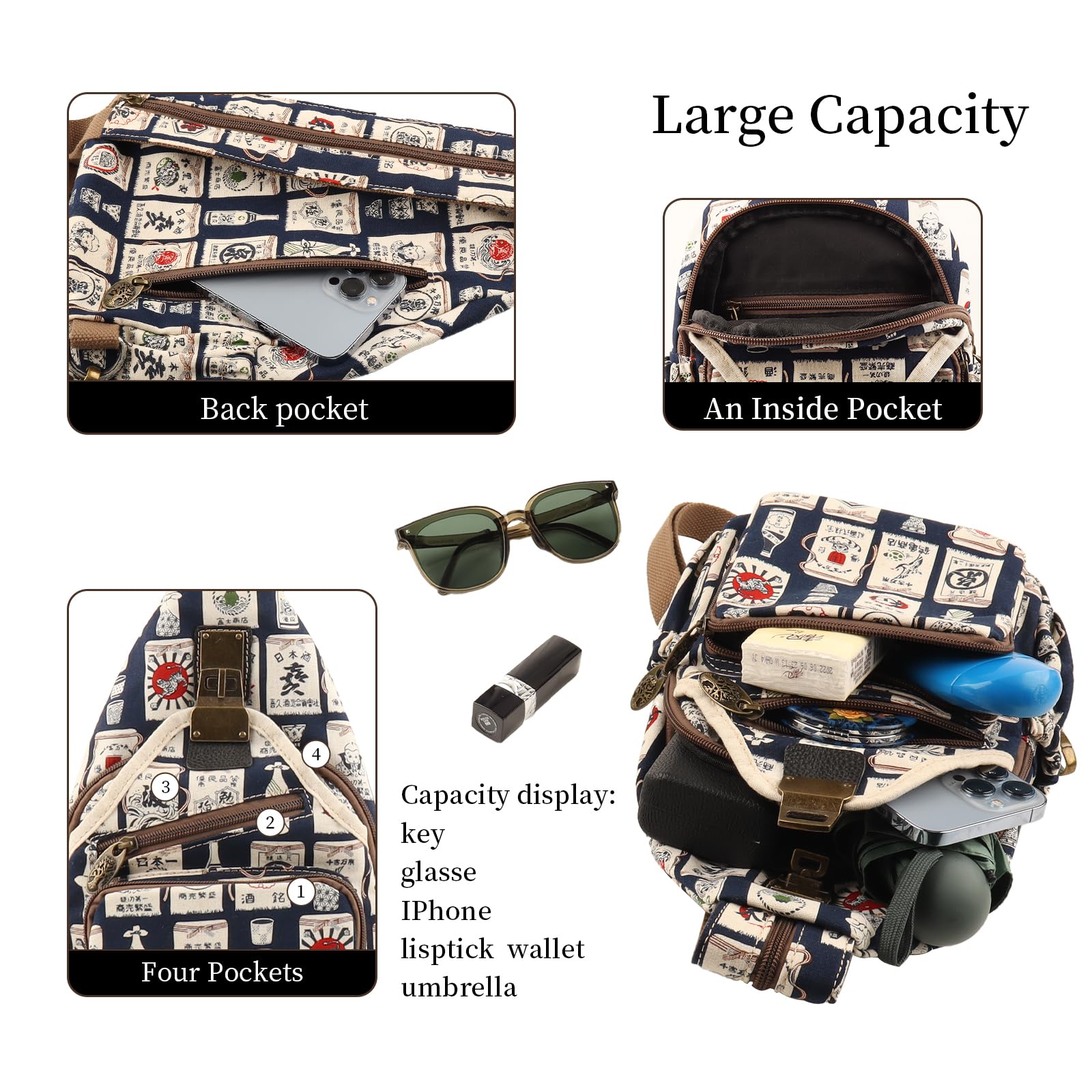 Stylish Small Crossbody Sling Bags for Women - Fashionable Shoulder Purse & Designer Handbags for Everyday Use, Travel & Shopping