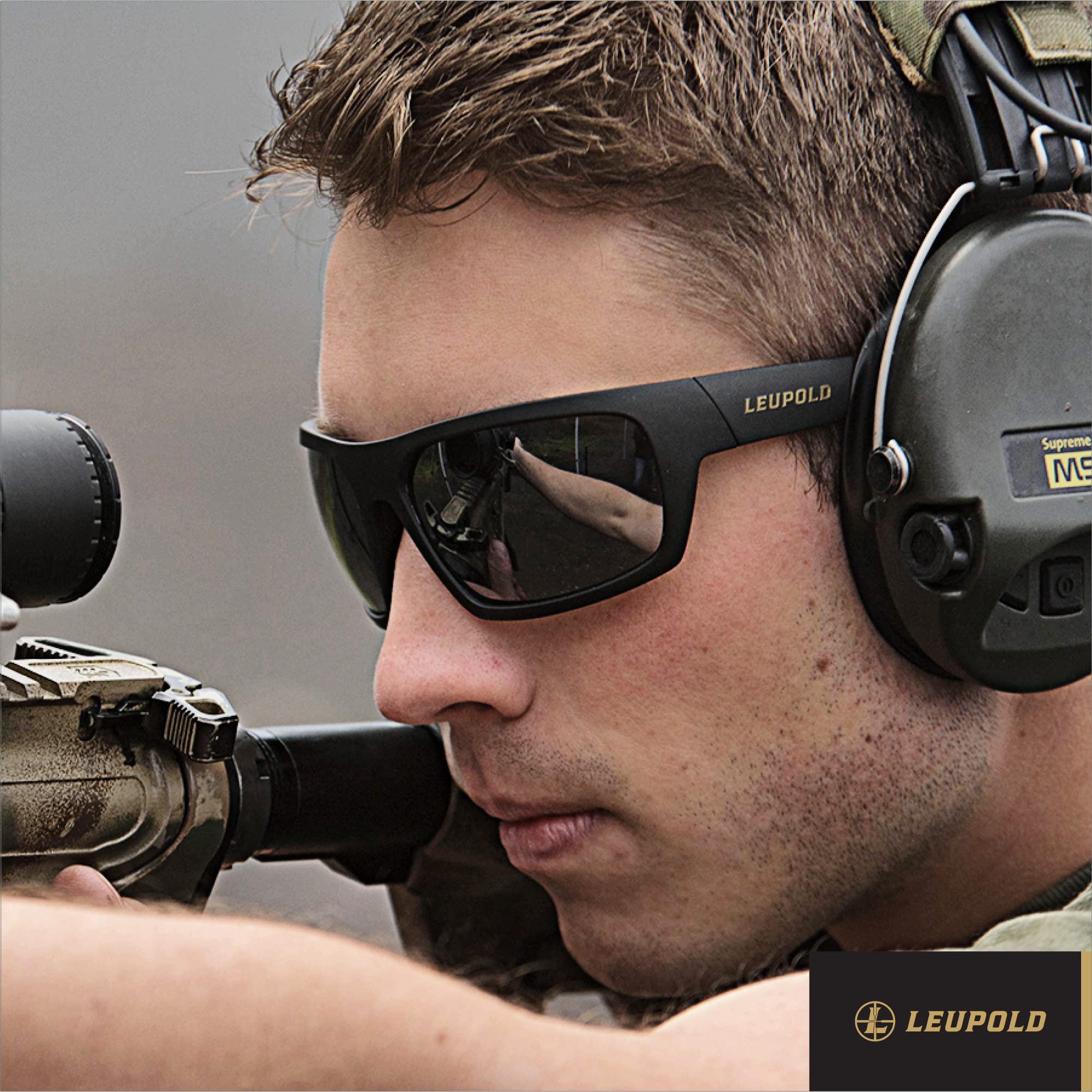 Leupold Packout Polarized Sunglasses for Outdoor Sports - Hunting, Fishing, Hiking & Driving - UV Protection Performance Eyewear