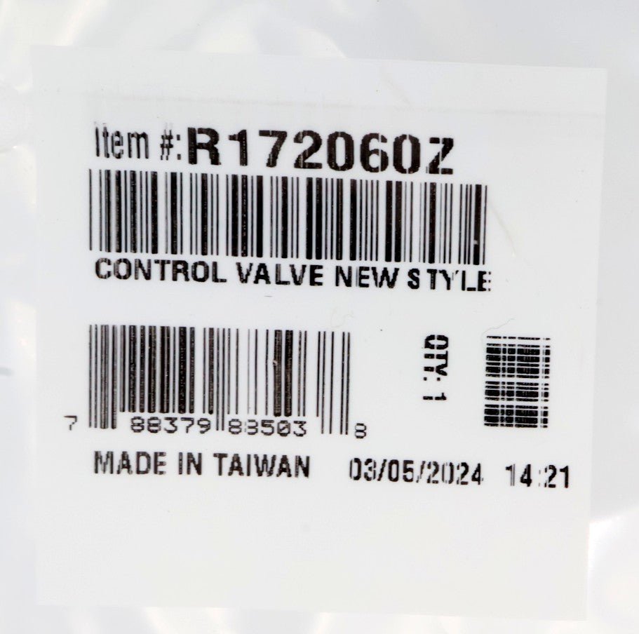 Pentair R172060Z Control Valve Replacement for Rainbow Chlorinators - Pool & Spa Water Filtration System Maintenance