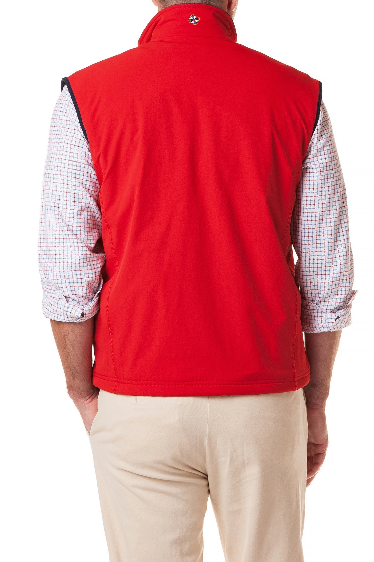 Tidal Wind Vest for Men & Women - Lightweight Cardinal Red Running Jacket for Outdoor Sports & Hiking