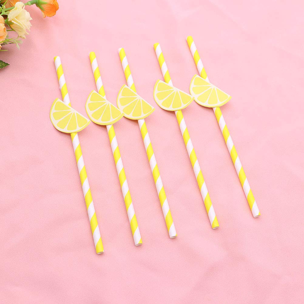 DOITOOL 30-Pack Biodegradable Paper Straws for Parties - Eco-Friendly Drinking Straws for Birthday, Wedding, Baby Shower & Summer Beverages