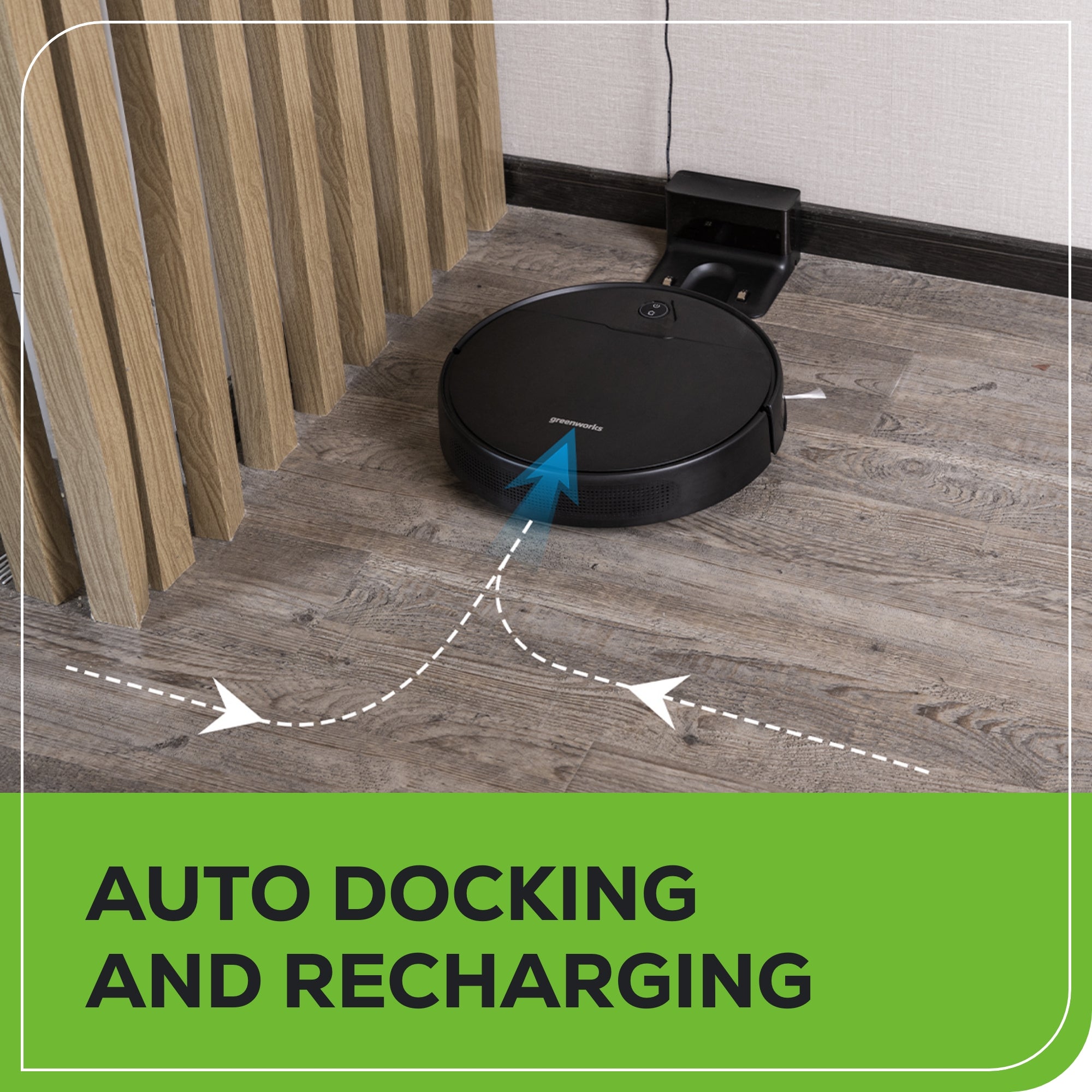 Smart WiFi Robot Vacuum Cleaner with App Control - Perfect for Hardwood Floors & Pet Hair Cleaning at Home