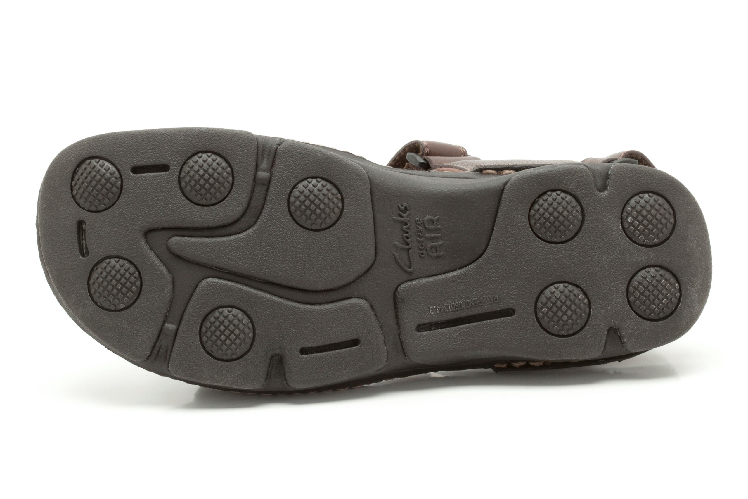 Clarks Men's Comfortable Leather Sandals for Walking & Travel - Breathable Summer Casual Shoes for Beach, Pool & Outdoor Activities