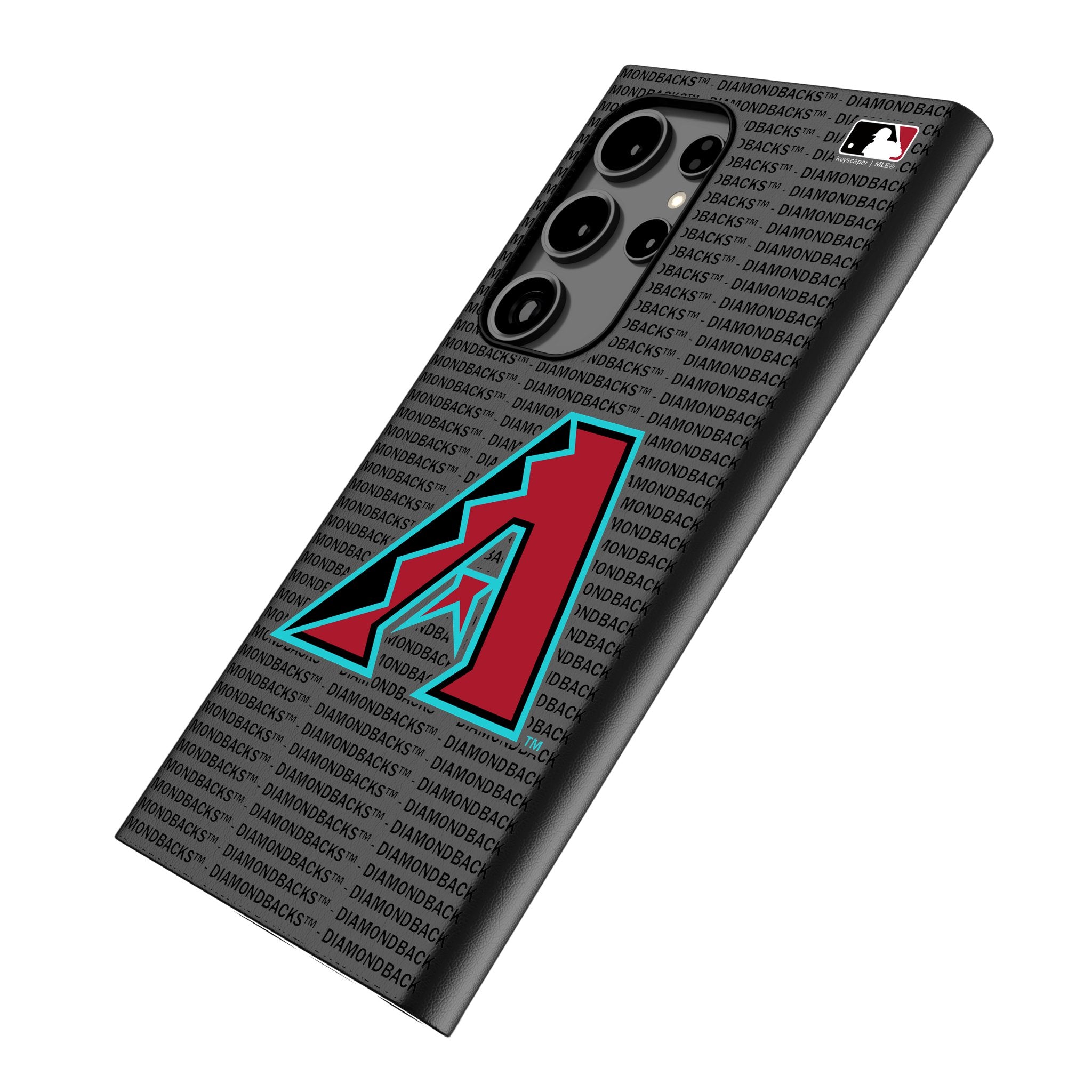 Arizona Diamondbacks MagSafe Compatible Phone Case for Samsung Galaxy - Durable Protective Cover with Text Backdrop, Perfect for Baseball Fans & Game Day Support