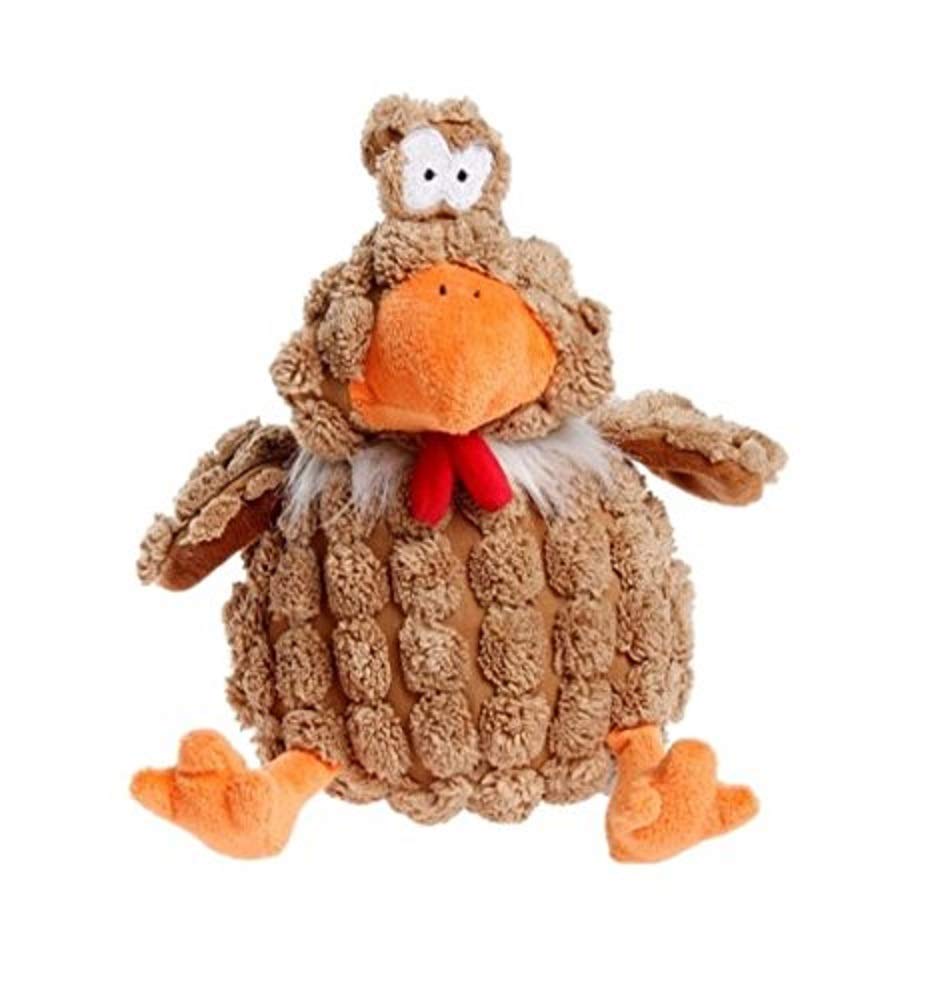 Farmyard Buddies Durable Chunky Chicken Dog Toy - Interactive Chew Toy for Small & Medium Dogs, Perfect for Playtime & Training