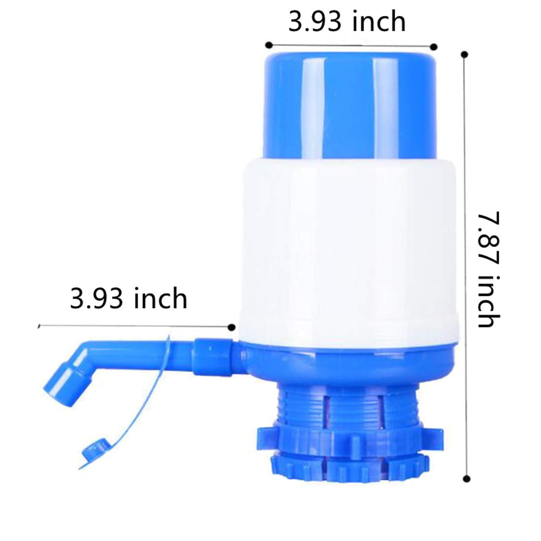 Portable Manual Water Pump Dispenser for 5-6 Gallon Bottles | Universal Drinking Water Pump for Home, Office & Camping | Easy-to-Use Water Dispenser for Emergency & Outdoor Activities