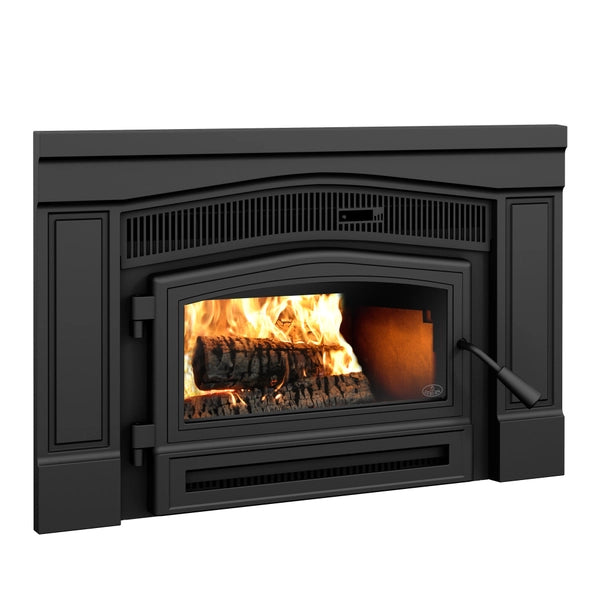 Osburn Matrix 1900 EPA Certified Wood Burning Fireplace Insert - High Efficiency Heating for Home & Cabin - Perfect for Living Rooms, Basements, and Winter Warmth