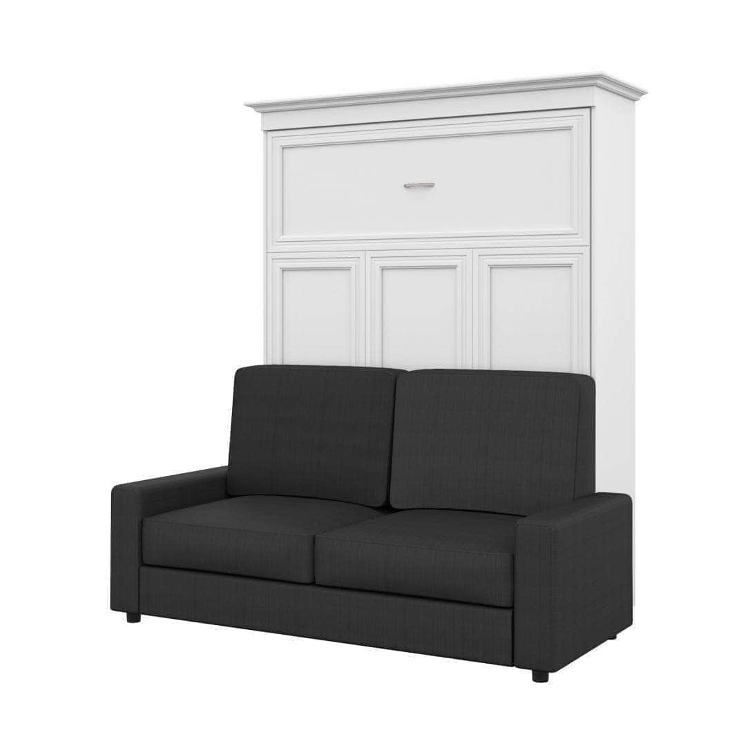 Space-Saving Full Murphy Wall Bed with Sofa - 2 Color Options | Perfect for Small Apartments, Guest Rooms & Studio Living