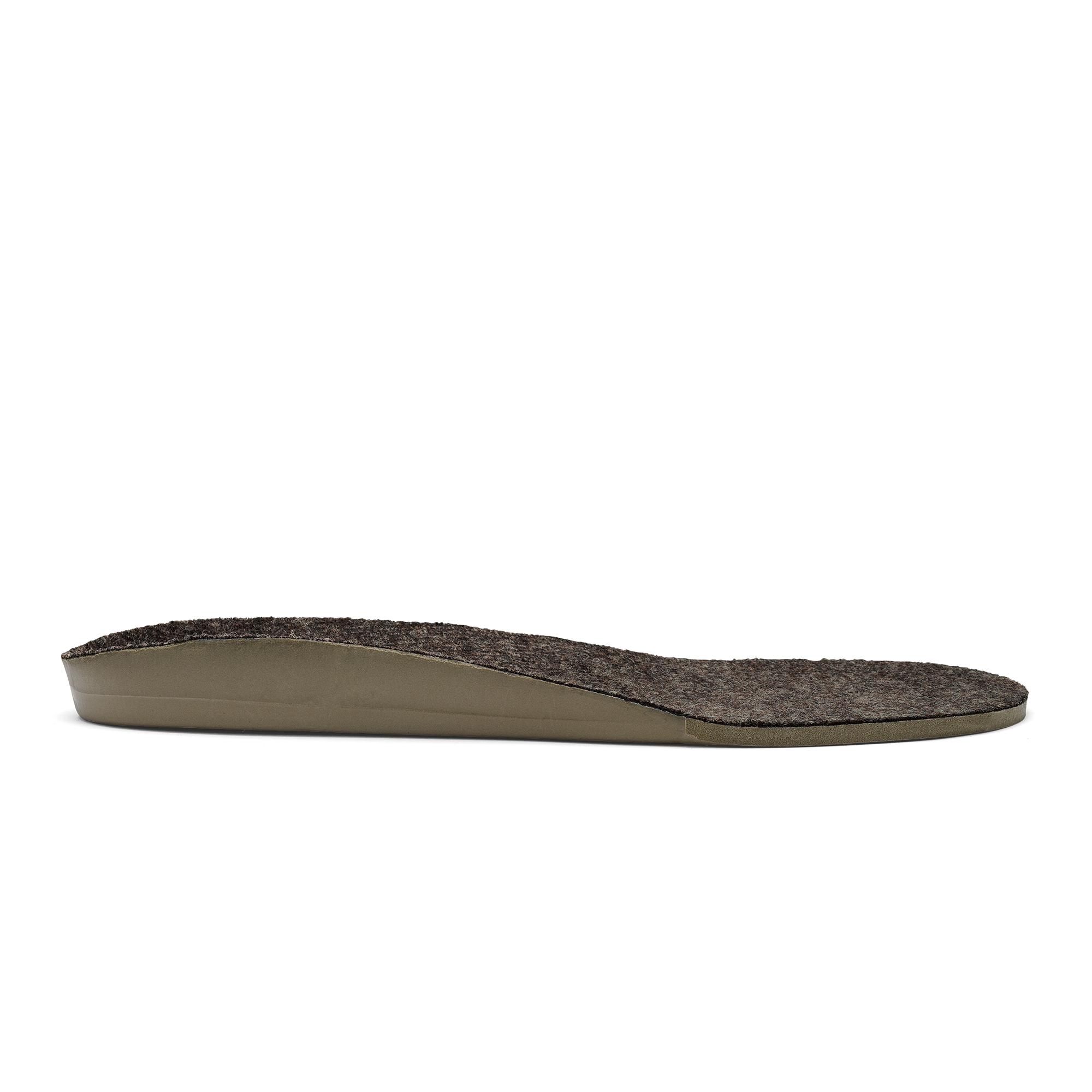 Men's Memory Foam Slipper Insoles - Dark Grey - Comfortable Arch Support for Indoor/Outdoor Use at Home or Office