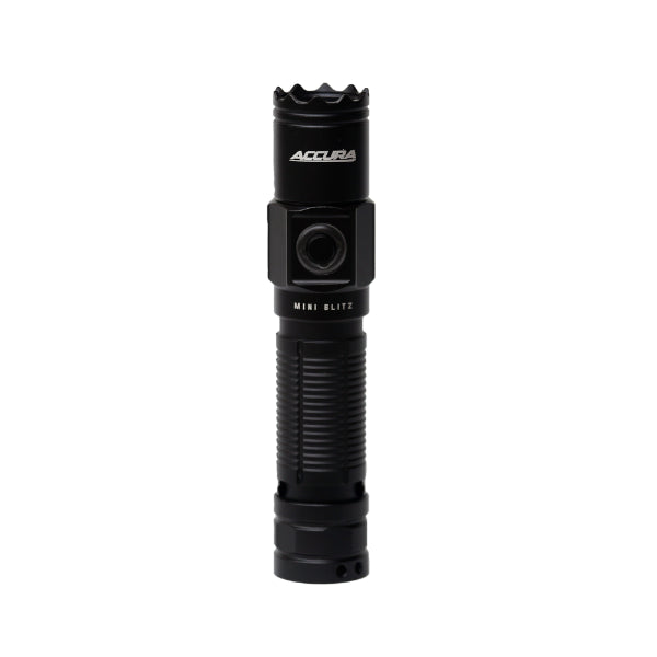 Accura Mini Blitz LED Flashlight 950 Lumens with Rechargeable Battery & USB Charger - Perfect for Camping, Hiking, and Emergency Preparedness