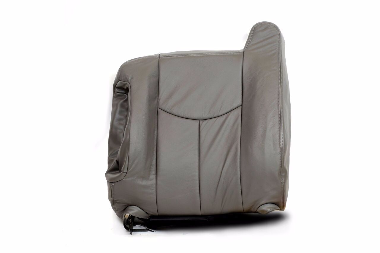 2003-2006 Chevy Tahoe & Suburban Silverado Premium Gray Leather Seat Cover - Perfect for Car Interior Upgrade & Comfort Enhancement