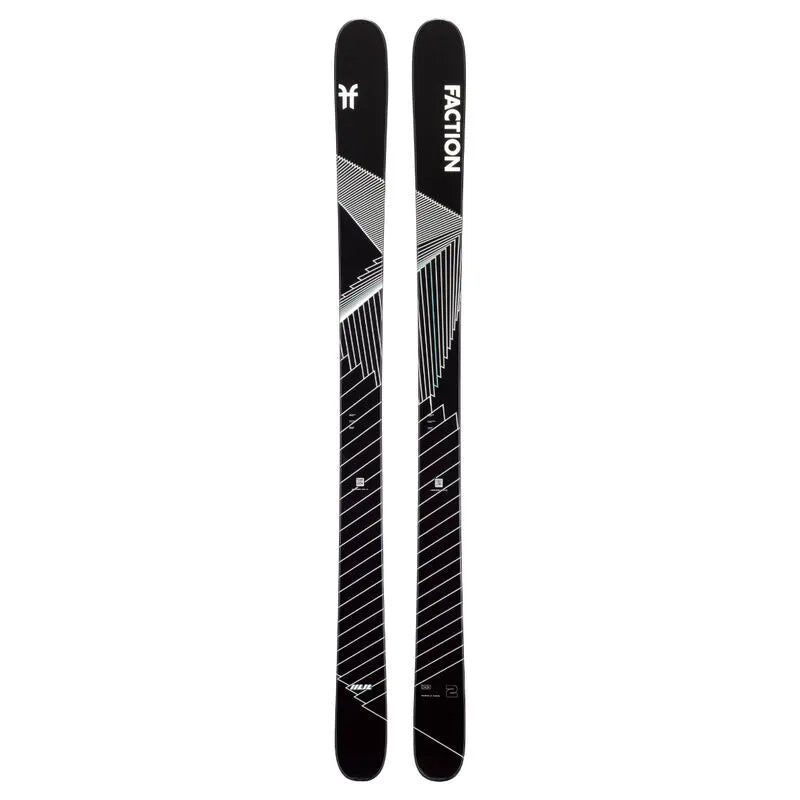 Faction Mana 2 Skis 2024 - Premium All-Mountain Skis for Men & Women | Best for Powder, Groomers & Freeride | Perfect for Backcountry & Resort Skiing Adventures