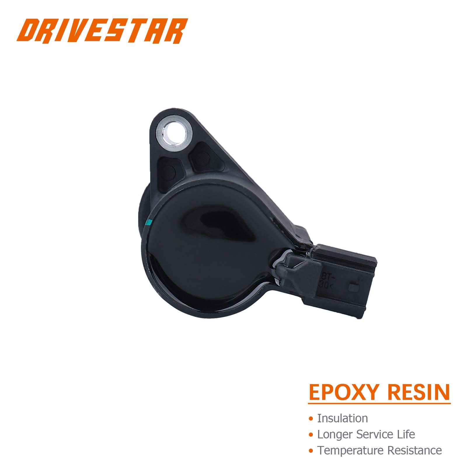 DRIVESTAR Ignition Coil Pack Replacement for 2001-2008 Ford Escape, 2005-2007 Ford Five Hundred, 2001-2011 Mazda Tribute 3.0L V6 - Compatible with DG513 C1458 FD502 DG500 - Perfect for Engine Performance & Smooth Driving