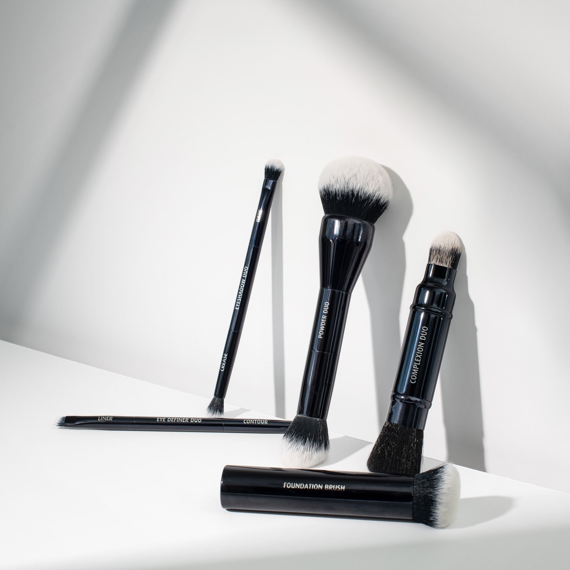 Best Eyeshadow Duo Brush Set - Soft Bristles for Blending & Shading - Perfect for Professional Makeup & Everyday Use