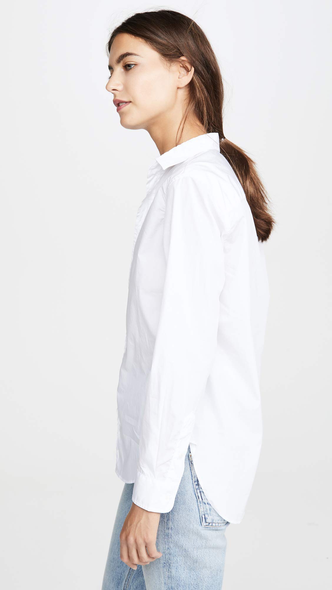 Frank & Eileen Women's Classic Poplin Button Down Shirt - Elegant Long Sleeve Blouse for Office, Business Casual & Everyday Wear