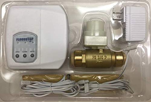 FloodStop Water Heater Leak Detector Kit - Automatic Water Shut-Off Valve with 3/4