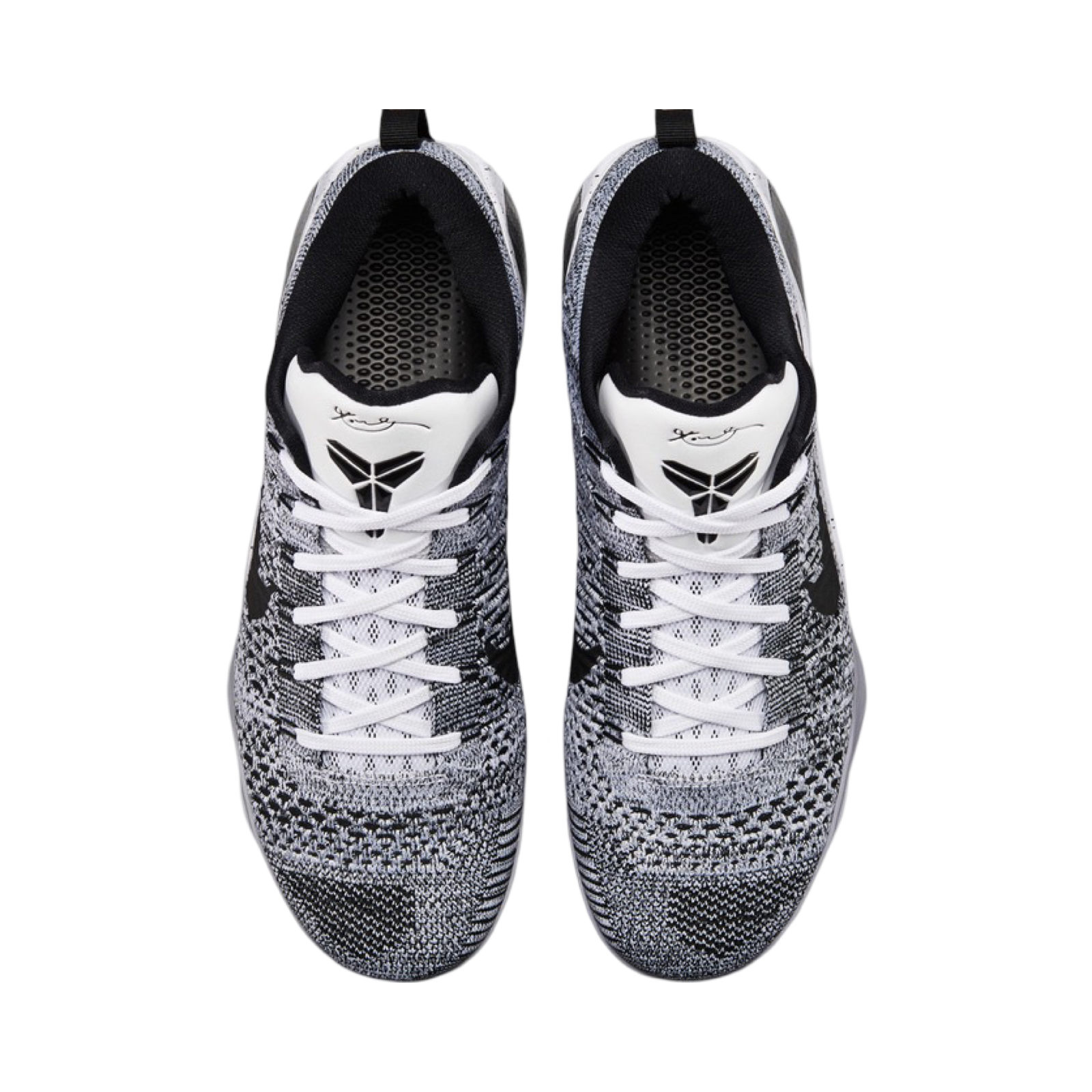 Nike Kobe 9 Low Elite Basketball Shoes - White & Black - Performance Sneakers for Court Play & Streetwear Fashion