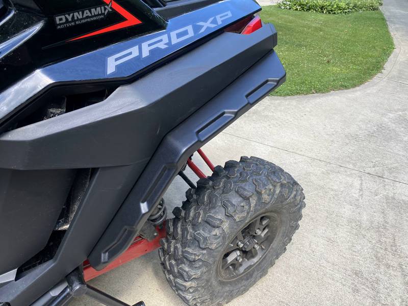 14200 EMP RZR PRO XP & Turbo R Fender Flare Set - Front & Rear Replacement Parts for Off-Road Protection | Perfect for Mud, Rocks & Trail Riding
