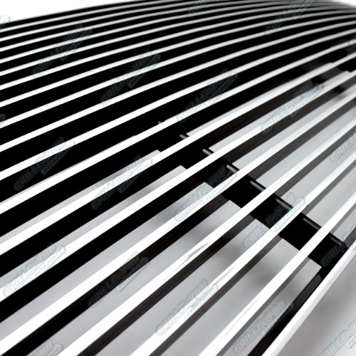 APS Compatible with Toyota Tundra 2010-2013 Main Upper Aluminum Chrome Polished Horizontal Billet Front Grill Grille Insert S18-A85766T - Upgrade Your Truck's Style for Off-Road & Daily Driving