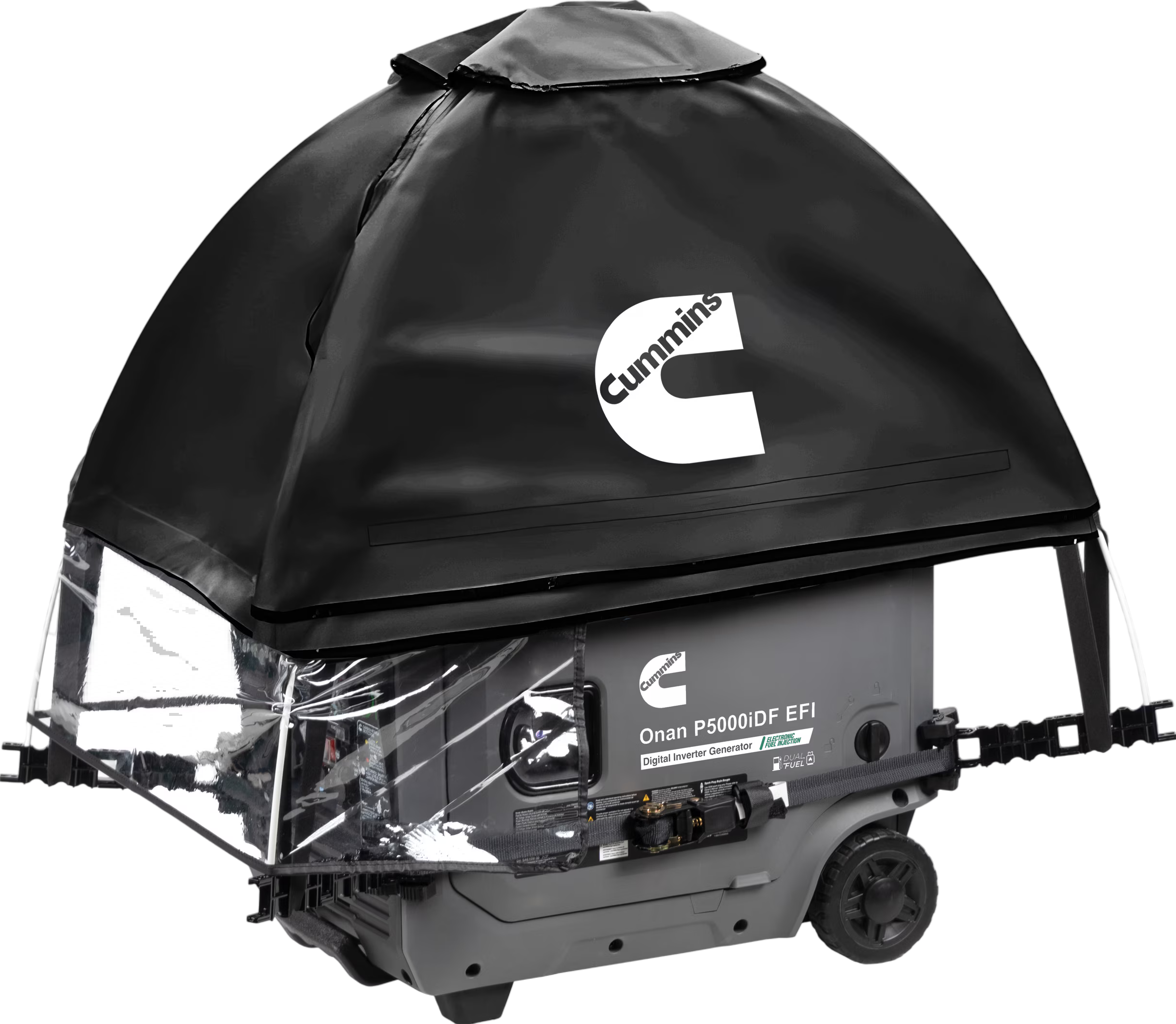 Cummins Inverter Generator Cover for Onan P4500i P4500iDF P5000iDF EFI - Weatherproof Protective Case for Outdoor Camping RV Use