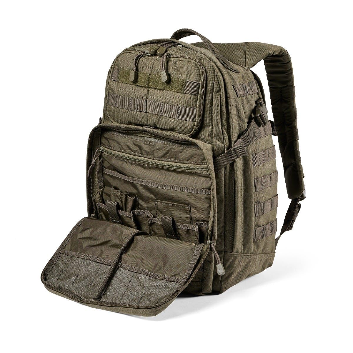 5.11 Tactical RUSH 24 2.0 Military Backpack - 37L Molle Survival Pack with Laptop Compartment (Style 56563ABR/56564ABR) - Perfect for Outdoor Adventures, Hiking, Camping & Tactical Missions