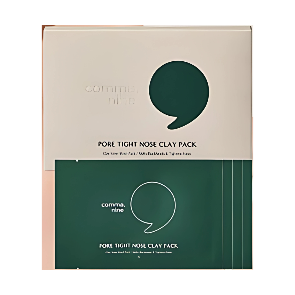 COMMANINE Clay Wide Sheet Pore Treatment Nose Pack 15g - Deep Cleansing Blackhead Remover for Oily & Acne-Prone Skin | Perfect for Daily Skincare Routine & Spa Day