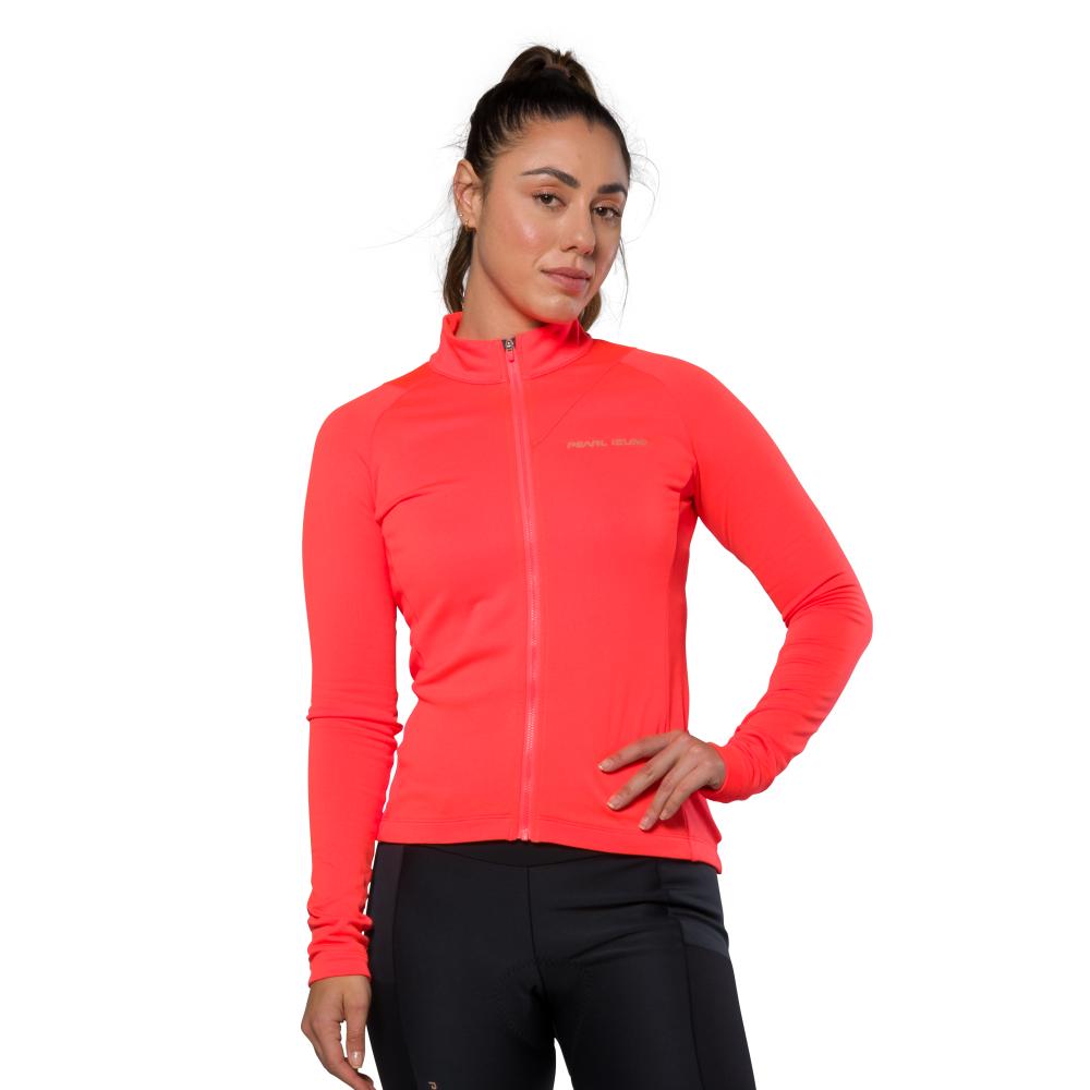 Women's Thermal Jersey - Winter Running & Outdoor Sports Top - Warm Fleece Lined Workout Shirt for Cold Weather Training & Hiking