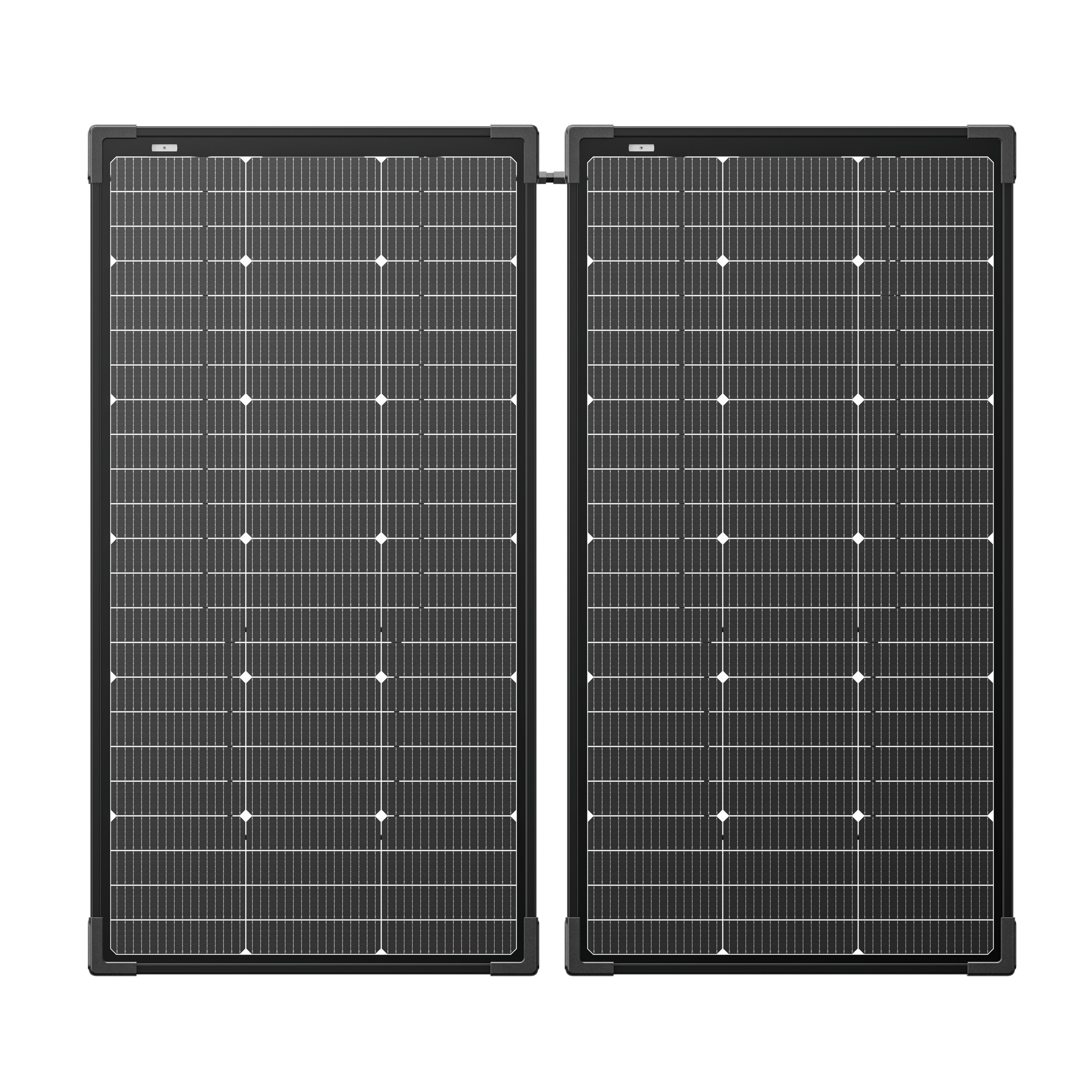 EcoFlow 125W Bifacial Portable Solar Panel Kit - 125W/250W/500W Options for Off-Grid Camping, RV & Emergency Power Backup