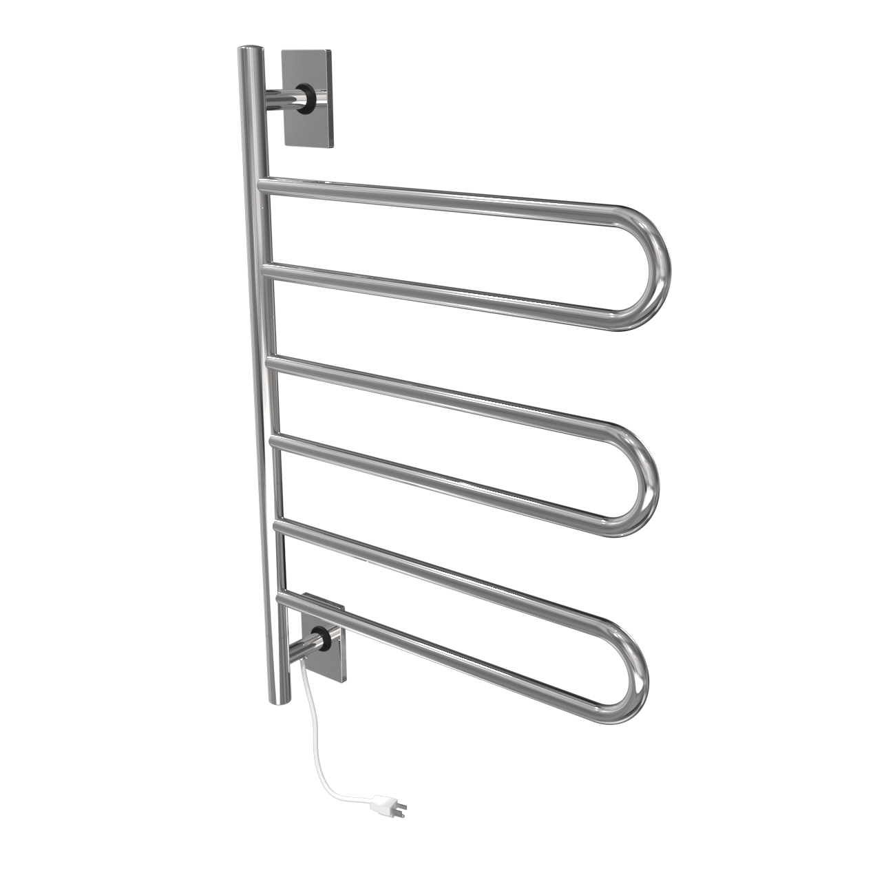 Amba Swivel SL3 Loop Hardwired & Plug-in Combo Towel Warmer with 3 Looped Bars - 39.37