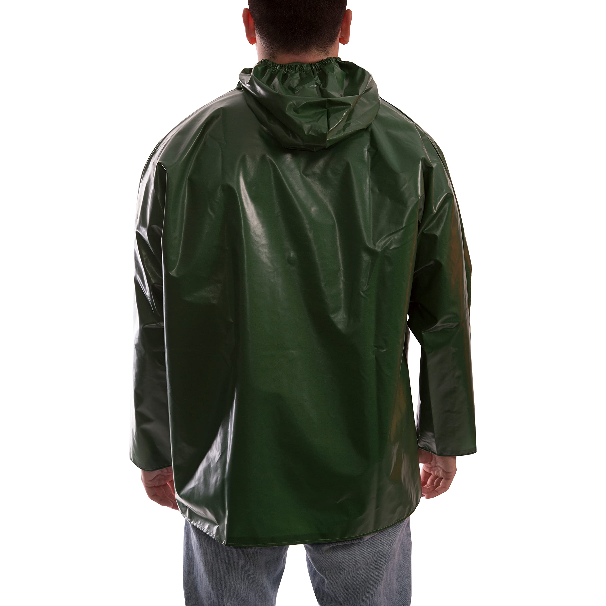 Tingley Standard Iron Eagle Waterproof Jacket - Men's Heavy Duty Rain Coat for Outdoor Work, Hiking & Construction - Windproof & Durable Workwear