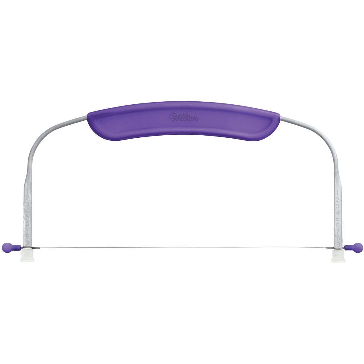 Decorate Smart Small Cake Leveler Tool - 13.4'' x 6.4'' x 1.2'' Stainless Steel Cake Leveler for Perfect Cake Trimming & Decorating - Ideal for Home Bakers, Wedding Cakes & Birthday Parties