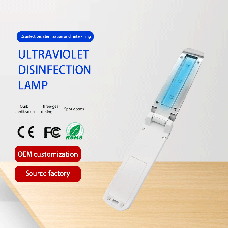 UV Sterilizer Wand - Portable UV Light Sanitizer for Home, Travel & Office | Kills 99.9% Germs on Phones, Keys & Surfaces | USB Rechargeable Disinfecting Light