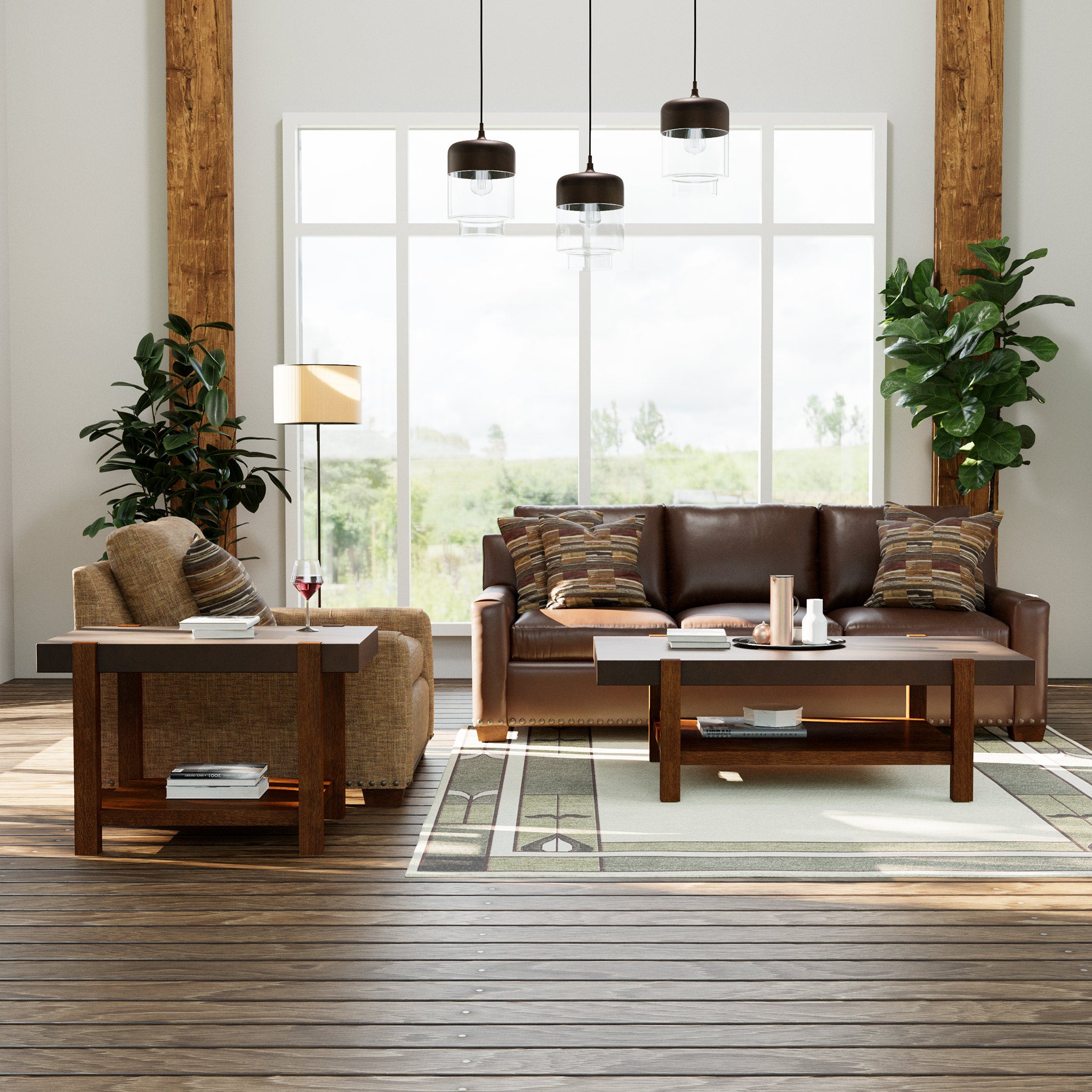 Durant Oversized Chair and a Half - Comfortable Lounge Chair for Living Room, Bedroom, or Reading Nook - Perfect for Relaxing and Lounging