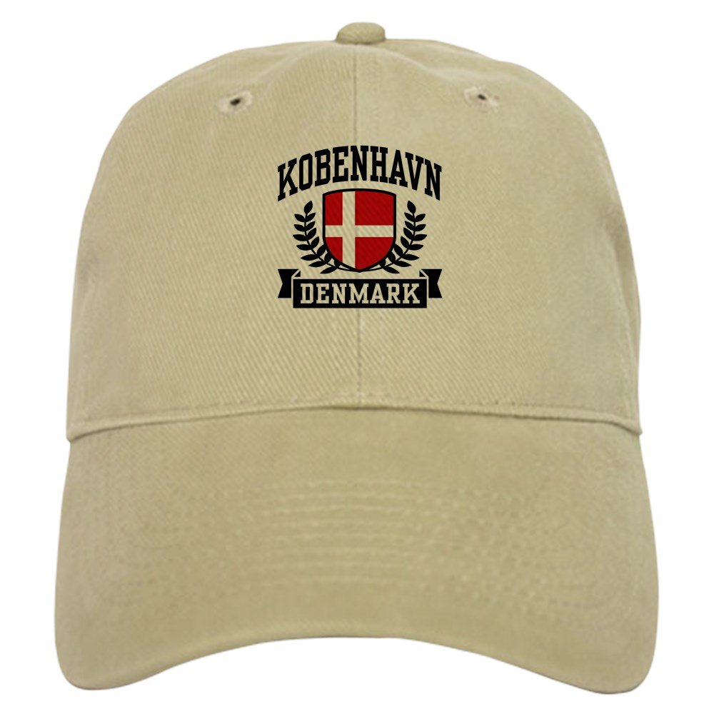 Denmark Kobenhavn Adjustable Baseball Cap for Travel & Outdoor