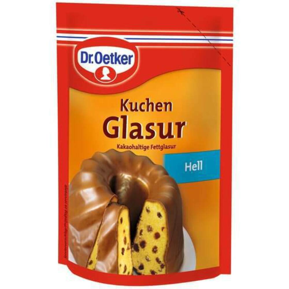 Dr. Oetker Milk Chocolate Cake Icing 125g (4.4oz) - Ready-to-Use Chocolate Frosting for Cakes, Cupcakes & Desserts - Perfect for Baking, Decorating & Sweet Treats