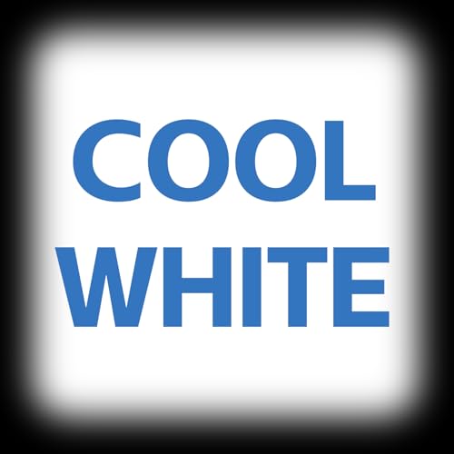 Black (Cool White Light)