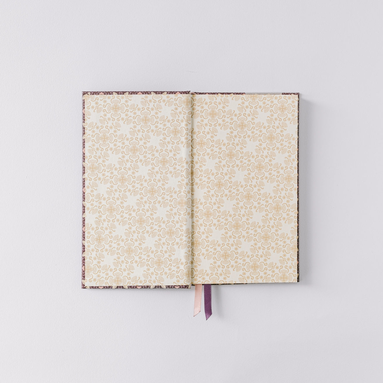 Folk Pattern Pocket Journal - Handmade Leather Notebook for Travel, Writing & Sketching - Perfect for Journaling, Note Taking & Gift Giving