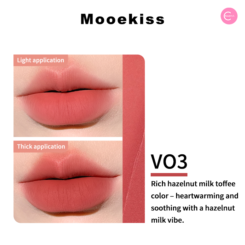 Mooekiss Velvet Space Matte Lip Clay - Long Lasting Moisturizing Lipstick for Women, Perfect for Everyday Wear & Special Occasions