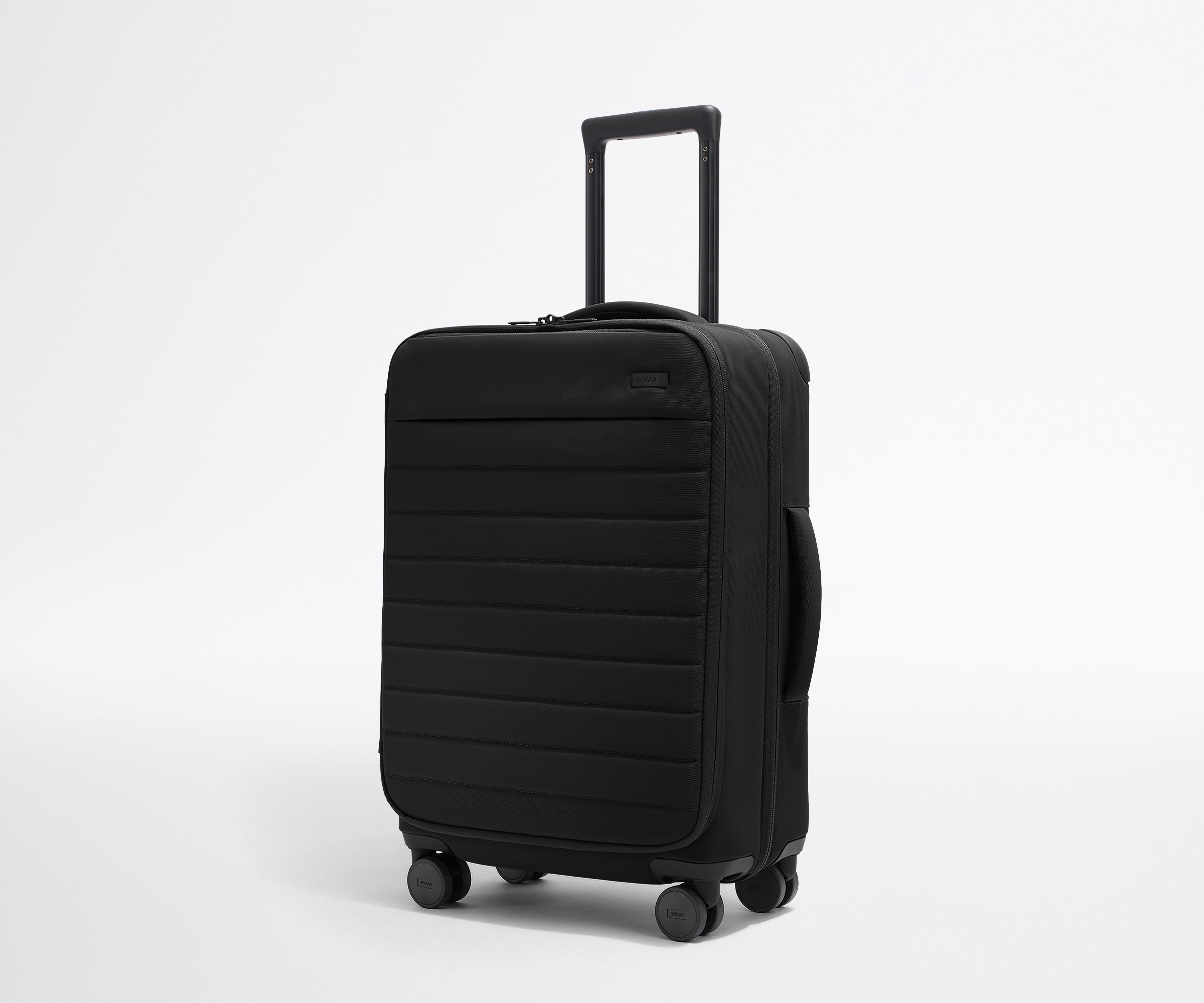 Softside Bigger Carry On Luggage - Lightweight Expandable Spinner Suitcase for Travel, Business Trips & Weekend Getaways