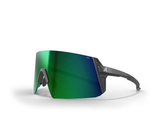 Black With Black Tpr/Green Mirror Lens