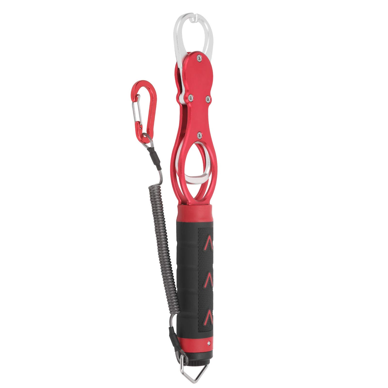 BTIHCEUOT Fishing Lip Grip - Heavy Duty Stainless Steel Fish Gripper with Scale for Anglers & Fishing Enthusiasts - Perfect for Catch & Release, Bass Fishing, and Kayak Fishing Adventures