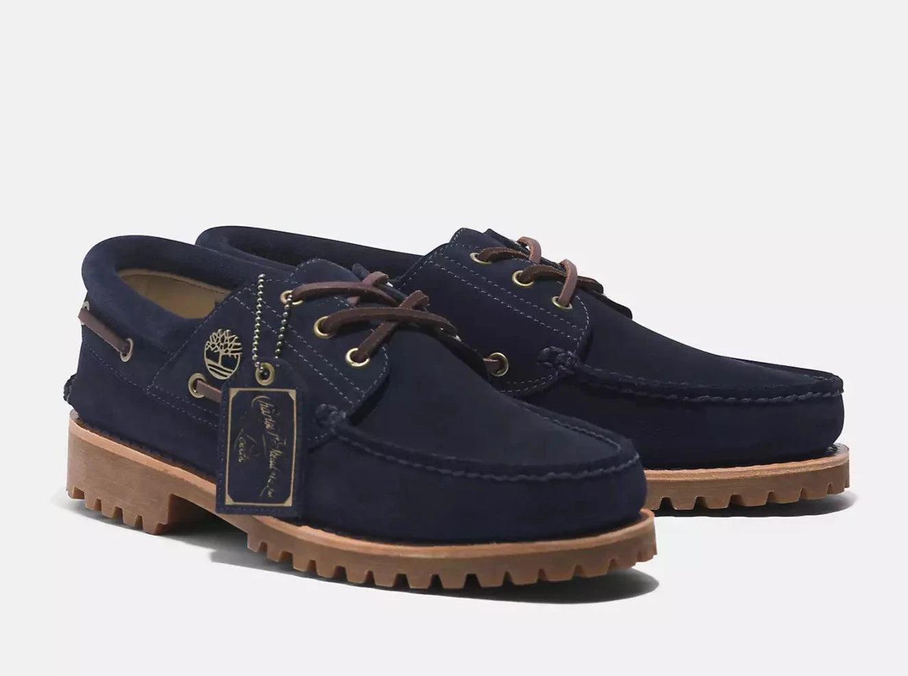 Authentic Men's Boat Shoes - Classic Leather Slip-On Loafers for Casual Wear, Sailing & Outdoor Activities