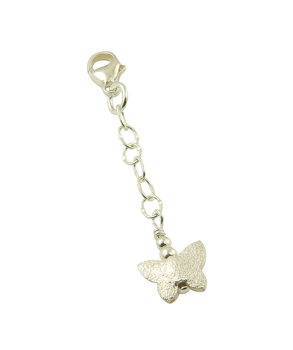 Elegant Silver Butterfly Bracelet Extender - Adjustable Jewelry Clasp for Necklaces & Bracelets - Perfect for Gifts, Parties, and Everyday Wear