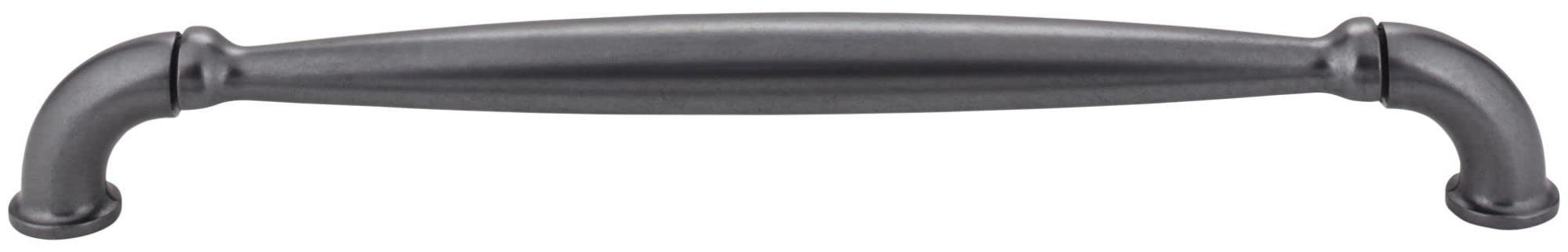 Jeffrey Alexander 737-12DACM Chesapeake Copper Appliance Pull - Vintage Style Cabinet Handle for Kitchen, Bathroom & Furniture (Set of 1) - Perfect for Drawers, Cabinets & Home Renovation Projects